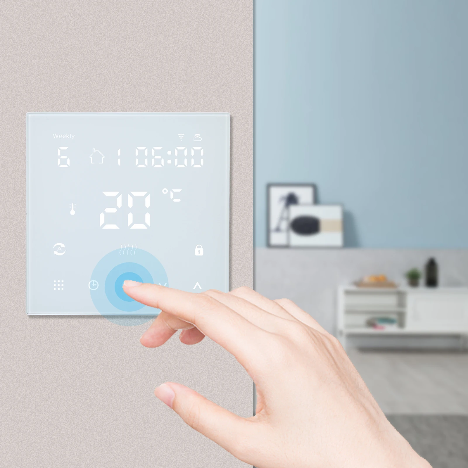 Wifi Smart Thermostat Touch/app Control Programmable Digital