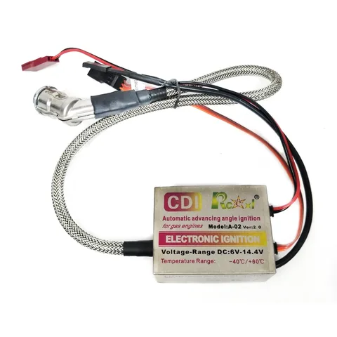Rcexl single Ignition For NGK CM6 10MM 120degree DA Gas Engine RC Airplane Rcexl single Ignition For NGK CM6 10MM 120degree DA Gas Engine RC Airplane
