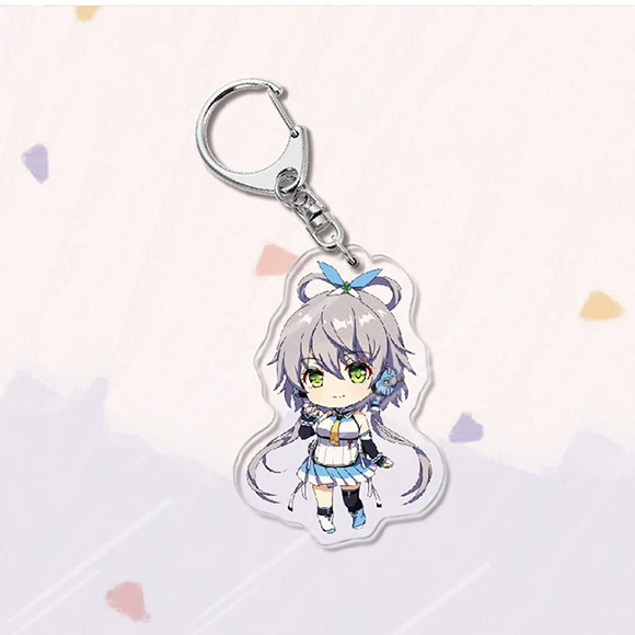 Hatsune Miku Anime Figure Keychain Pendant Key Buckle Acrylic Two-Sided Hatsune Miku Anime Figure Acrylic Models Keychain Gifts teenage mutant ninja turtles toys