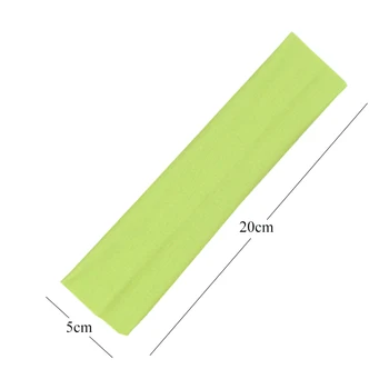 Dr Qiiwi Women Headband Sport Yoga Hair Bands Solid Color Elastic Sports Headbands Unisex Sport