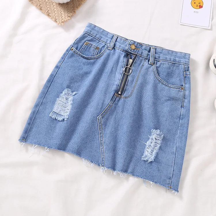 

Special Offer WOMEN'S Dress Spring Korean-style College Style Elegant Versatile Denim Skirt Women's Fashion 5.21