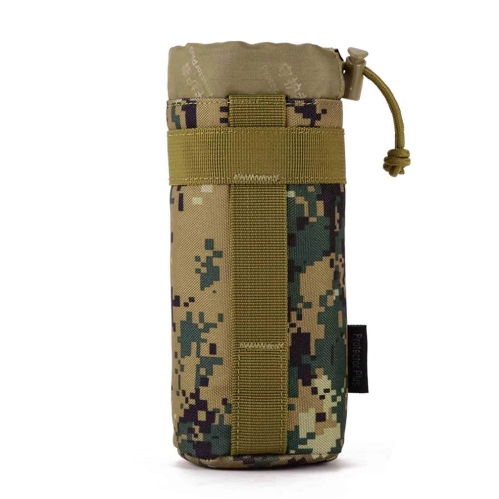 

Protector Plus Tactical Water Bottle Pouch Military Molle System Kettle Bag for Camping Hiking Travel Water Bottle Holder