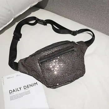 

2019 New Women Waist Fanny Pack Belt Bag Travel Hip Bum Bag Purse Pouch Lovely Messenger Crossbody Bag Fashion Shoulder Bag