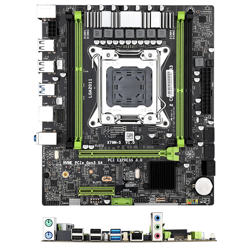 JINGSHA x79 M-S2.0 motherboard lga 2011 socket