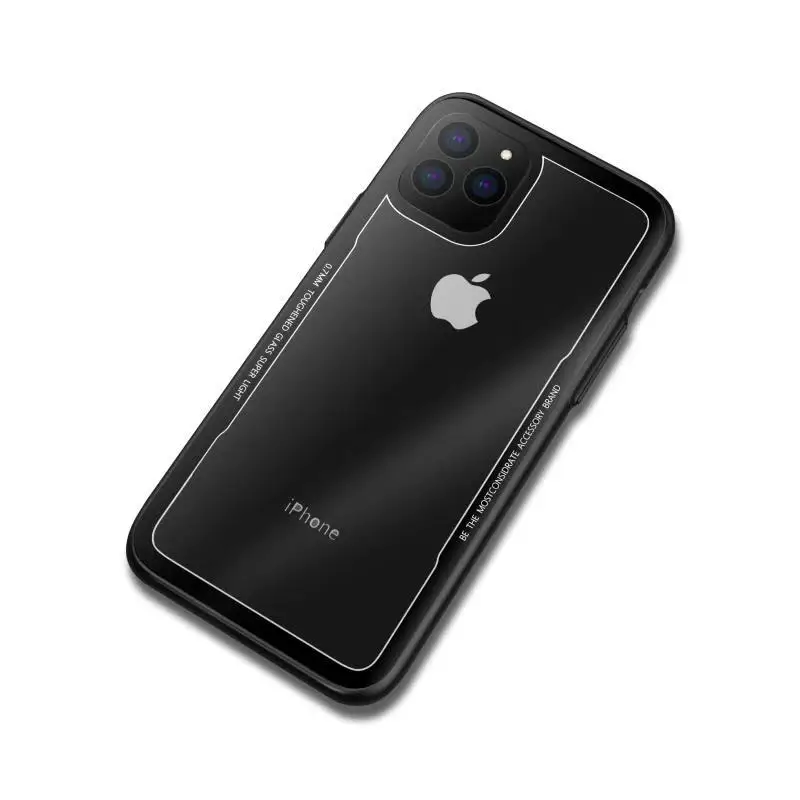 

For iphone 11 Case 100% Original Duzhi Brand Transparent Case For iphone11 Pro Tempered Glass Back Cover For iphone 11 Pro Max