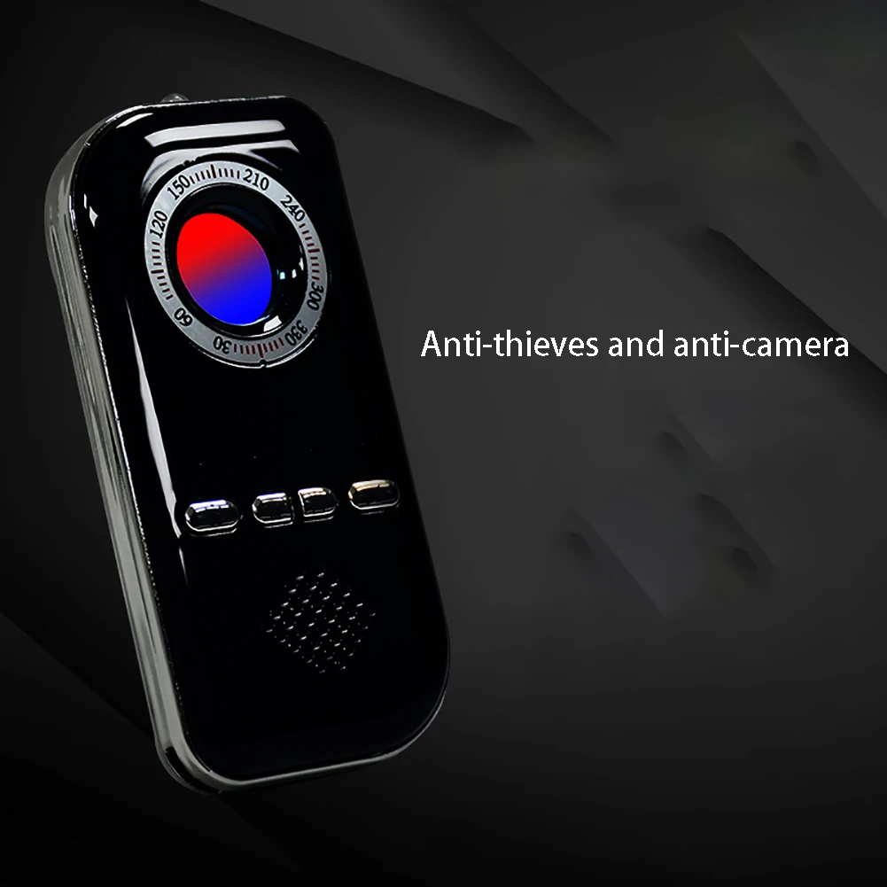 

K300 With Lanyard USB Charging Protection Alarm Handheld Anti Spy Detector Multifunction Infrared ABS Easy Operate Traveling
