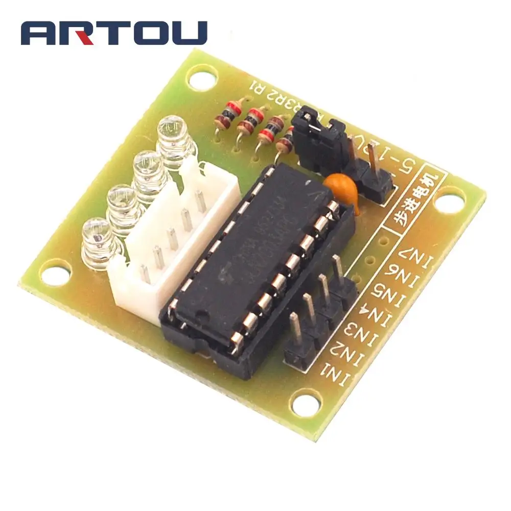 ULN2003 шаговый двигатель драйвер платы тестовый модуль для Arduino AVR SMD | Электронные