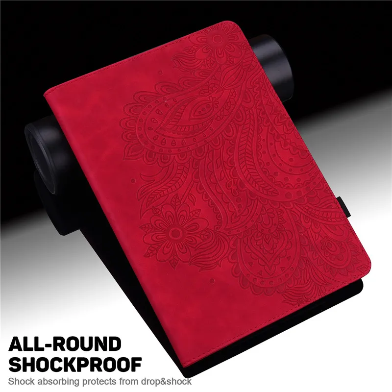 coque en cuir gaufré pour tablette étui pour galaxy tab tab horizon
