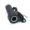 Electric Bicycle Scooter Gas Handle standard ebike twist throttle 24V/36V/48V/60V/72V/84V 1.5m cable ► Photo 2/4