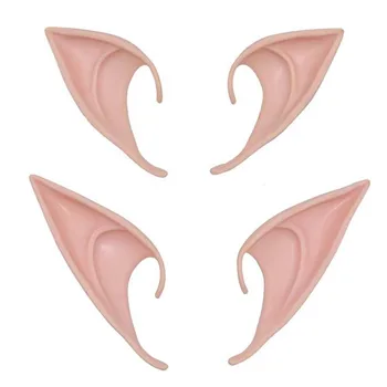

Halloween Elves Ears Cos Props Costume Ball Simulation Ears Vampires Goblins Monsters False Ears Cosplay Party Bloodsucker Ears