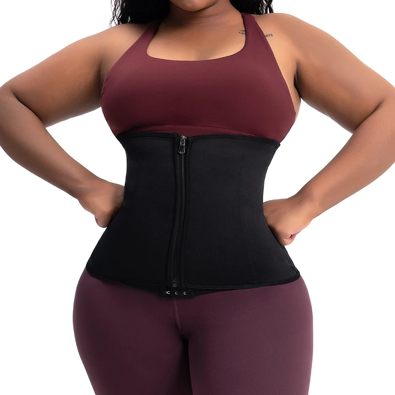 Women's Waist Trainer - Slimming Belt - Black