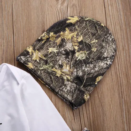 Baby Boy 3-Piece Leaf Print Outfit 4