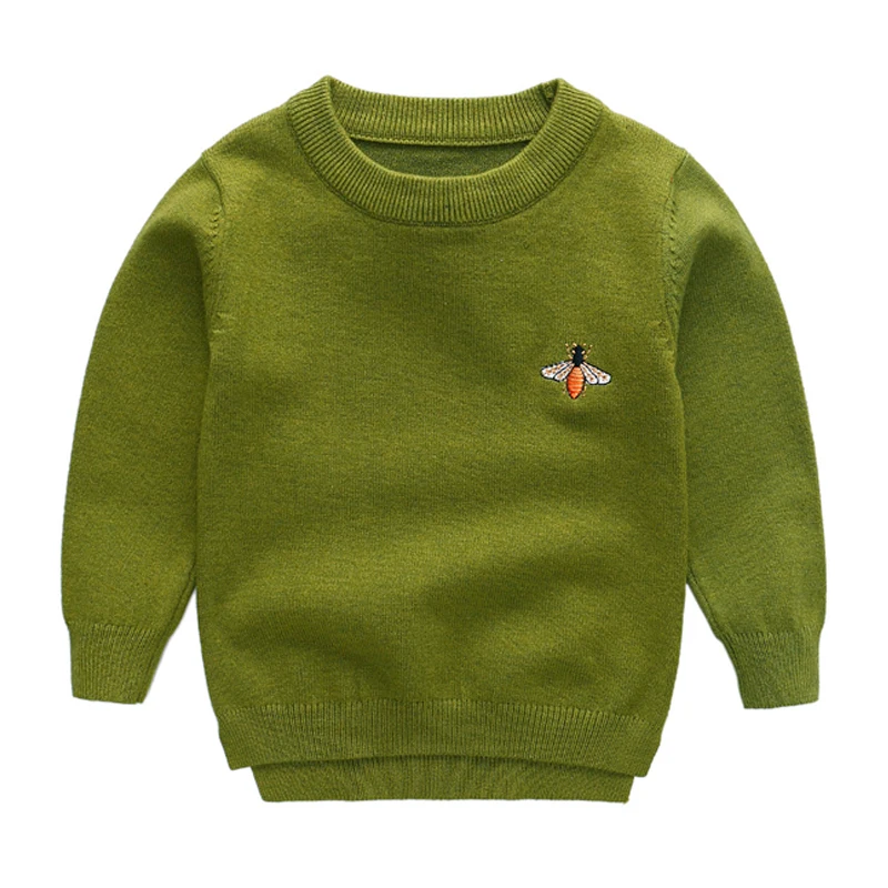 Детский трикотажный свитер с длинным рукавом на возраст 2 7 лет|Свитера| |