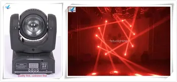 

E- (2/lot) Stage dj equipment 40w led mini moving head rgbw 4 in1 beam sharpy
