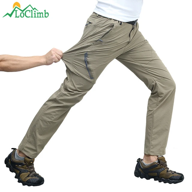 pantalones de senderismo para hombre, deportiva de alta calidad para exteriores, trabajo de pesca y Trekking, 8XL, Primavera/otoño, AM012 _ AliExpress Mobile