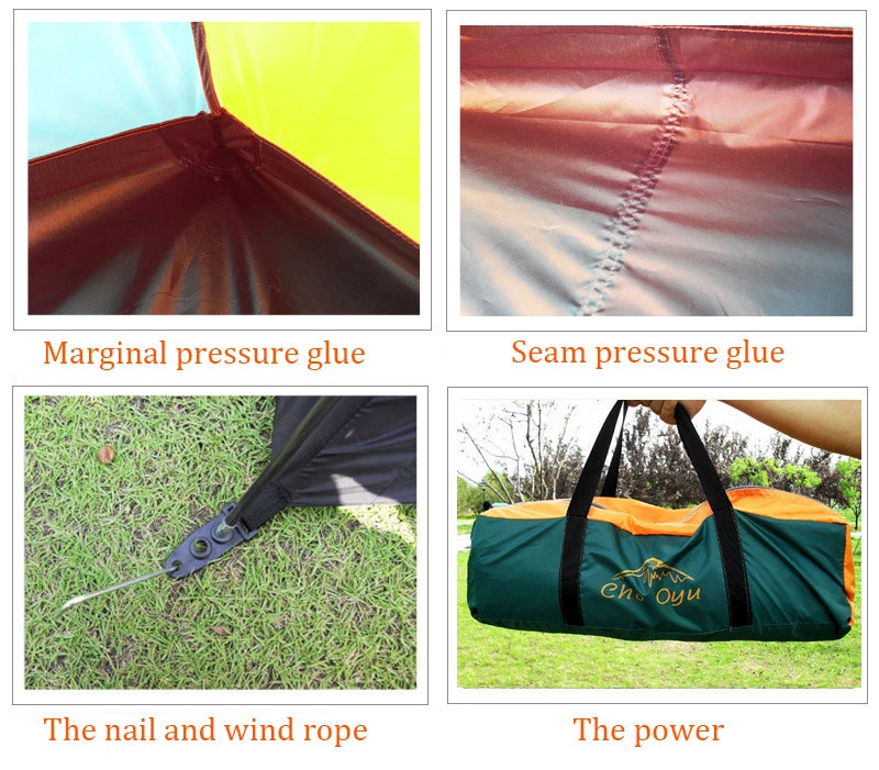 Двухслойная Водонепроницаемая туристическая палатка на 3 4 человека для рыбалки