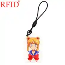 ID 125 кГц T5577 T5557 T5200 перезаписываемый брелок RFID карта водонепроницаемый мультфильм брелок значок смарт-тег карта контроля доступа