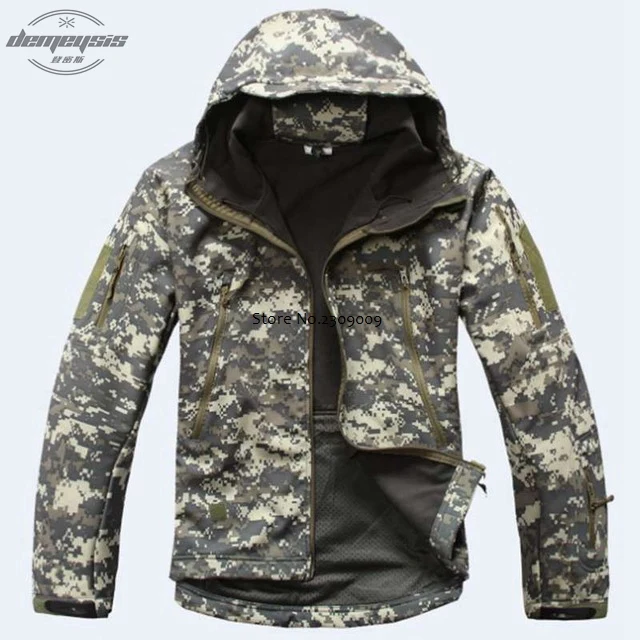 acu jacket Военная тактическая одежда ветровка тактическая куртка одежда тактическая верхняя одежда ветрозащитная армейская куртка Военная тактическая куртка - Цвет: acu jacket