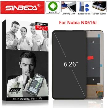 

Sinbeda 6.26" For ZTE Nubia NX616J LCD Display Touch Screen Digitizer For ZTE Nubia X Display For ZTE NubiaX LCD Replacement