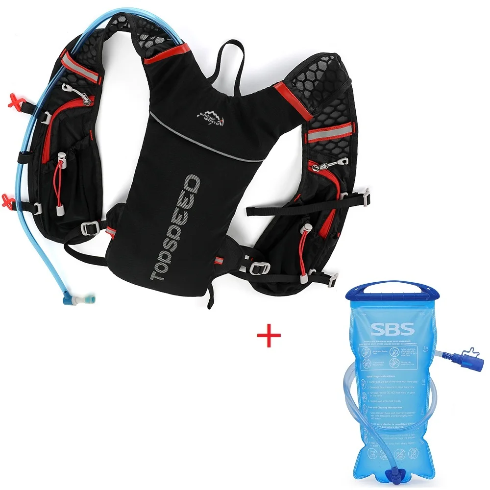 

5L Running Hydration Backpack 2L Water Bag Women Men Jogging Sport Backpack Trail Running Marathon Bag Water Bladder