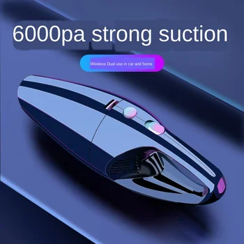 

Wireless Car Vacuum Cleaner Mini Portable Handheld Auto Vacuum Cleaner Robot for Car Interior & Home & Computer Cleaning