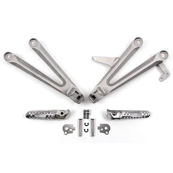 

Footrests Rear Foot Pegs Pedals Rest Footpegs for HONDA CBR1000RR CBR 1000 RR 2004-2007 2004 2005 2006 2007 Motorcycle Silver