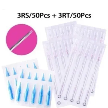 

3RL tattoo needle + 3DT tattoo needle each 50PCS