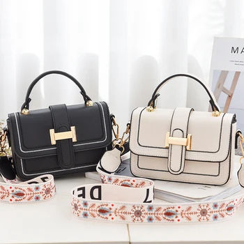 

PU Leather Crossbody Bags for Women 2020 Simple Fashion Designer Small Flap Shoulder Bag Female Handbags and Purses Travel Bags