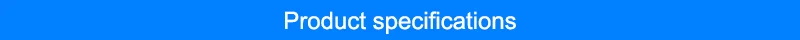 Product specifications