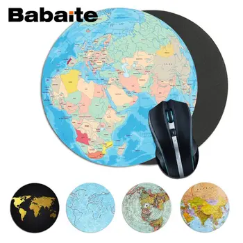 

Babaite Vintage Cool Earth Planet round Mouse pad PC Computer mat gaming Mousepad Rug For PC Laptop Notebook Gaming Mouse Pad