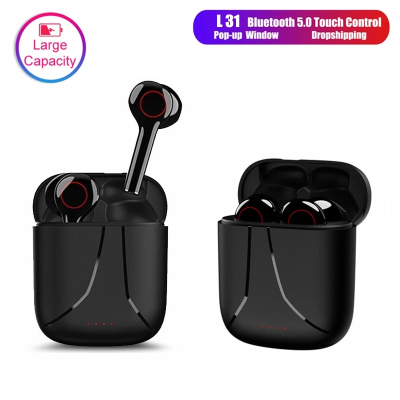 Oppselve Bluetooth Earphones Wireless Earbuds Sports Handsfree Earphone Headset with Charging Box for iPhone 11 X Xiaomi Huawei