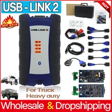 2021 mais recente versão obdii ligação usb 2 com bluetooth melhor do que a ferramenta diagnóstica do caminhão dpa5 125032 varredor resistente do caminhão