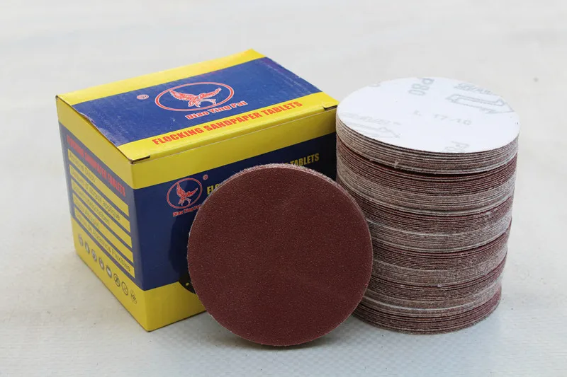 3-дюймовая пленка 75mm320/400/600/800/1000/1200/2000/1500 наждачная бумага с бархатным покрытием