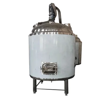 

Stainless Steel Single-layer Mixing Tank Liquid Batching Tank Vertical Beverage Dairy Mixer Chemical Mixing Tank