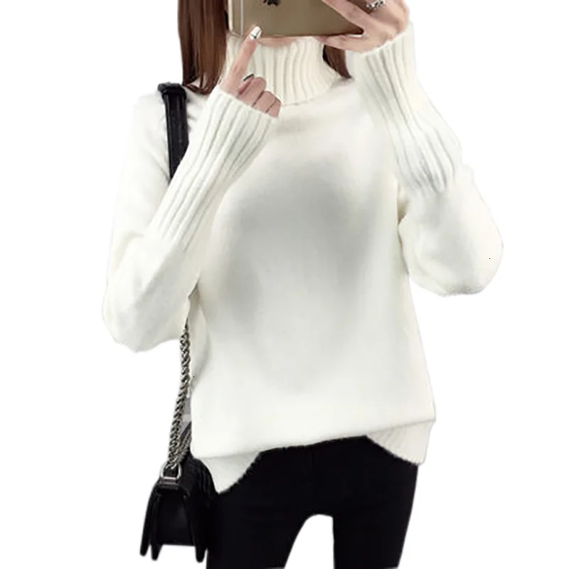 

Recover Winter Coltrui Women New Design Fat Tricot Women Trui and Pullover Female Jumper Tops LU051