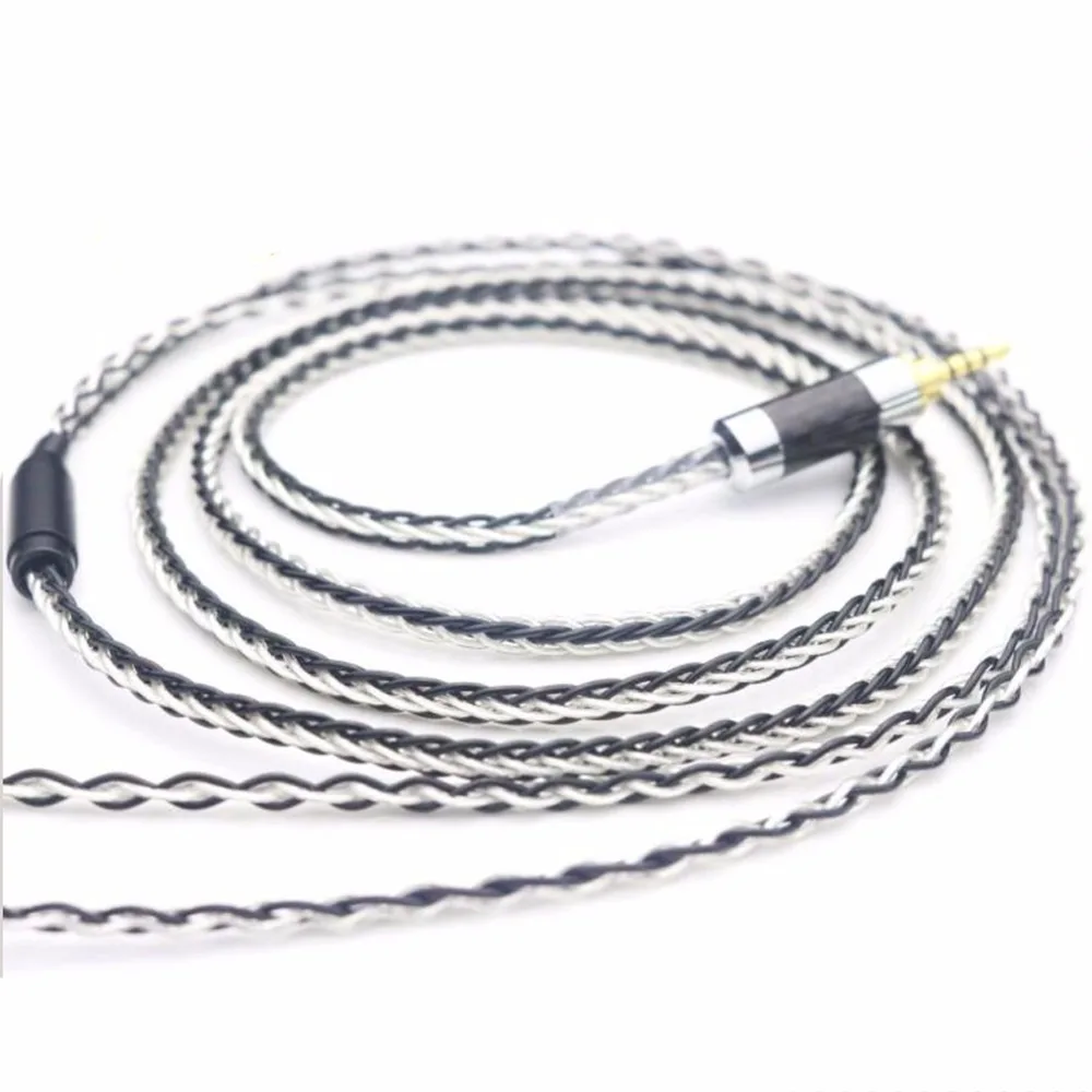 3 5 2 5 4 4mm Balanced Silver Plated Upgrade Cable for HE400i HE1000 HE6 HE500 he560 EDX V2 Headphones