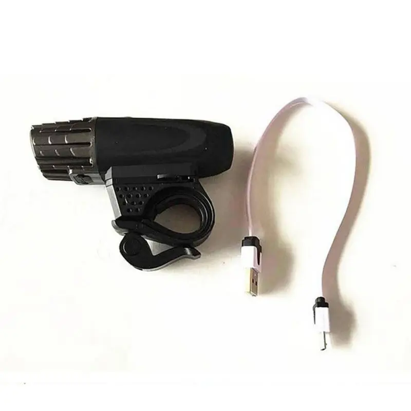 Черный Портативный USB Перезаряжаемый велосипедный задний Предупреждение для велосипеда супер яркий ZH3209 - Цвет: Черный