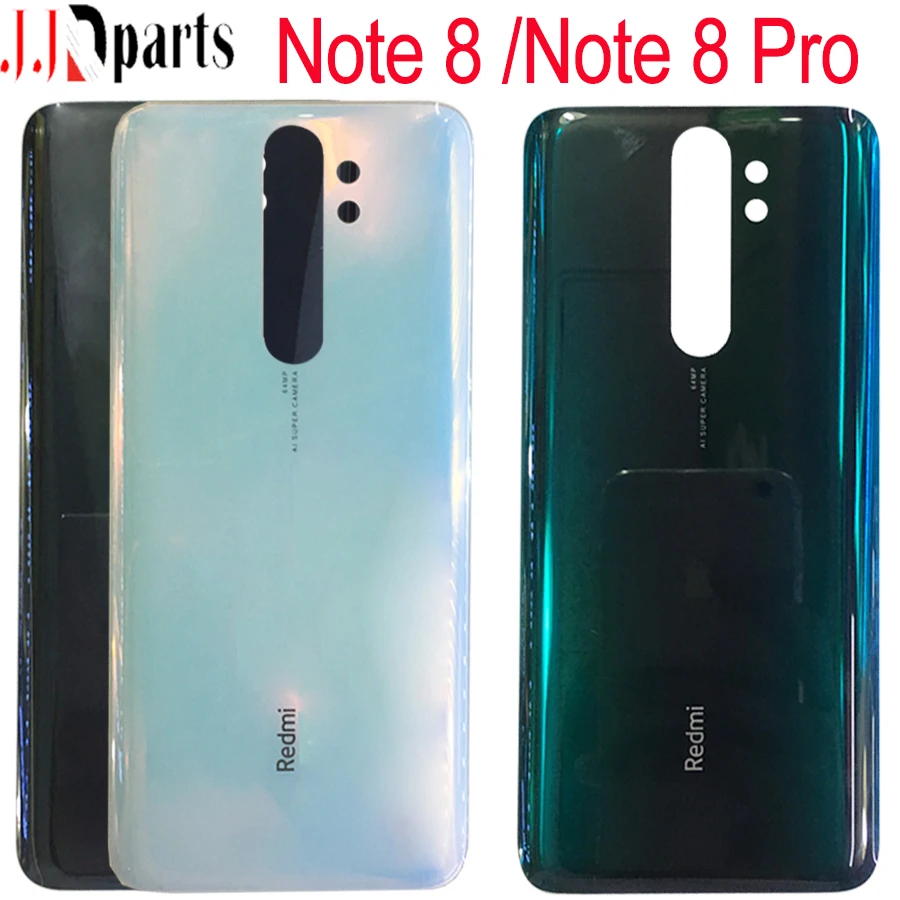 Чехол для Xiaomi Redmi note 8 pro, Задняя стеклянная панель, задний Чехол для Redmi note 8 pro, задняя крышка для аккумулятора