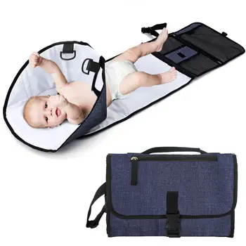 

New Foldable Newborn Diapers Changing Mat Waterproof Travel Multifunction Portable Removable Baby Infant Diape Mats Easy To Wipe