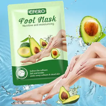 

Avocado Foot Mask Exfoliating Peeling Peeling Peony Foot Mask Care Slippery Tender Callus Foot P1U3