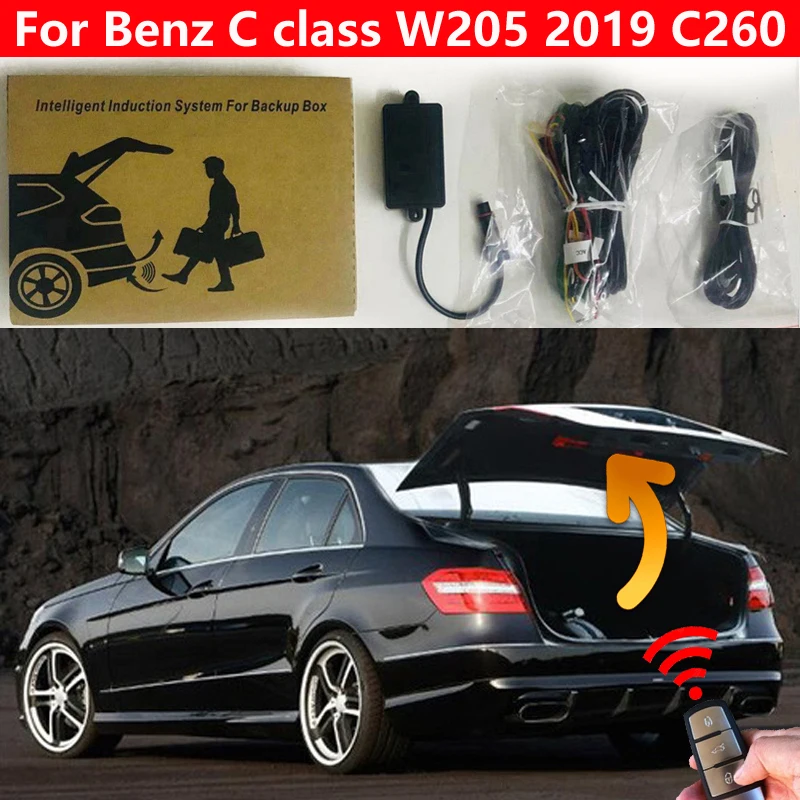 Для Benz C class W205 2019 C260 открытие багажника автомобиля электрическая задняя дверь