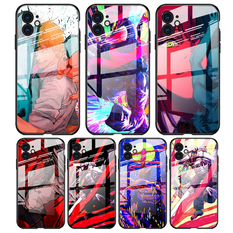 Чехол из закаленного стекла для Apple iPhone 13 12 11 8 7 6S XS XR SE X 2020 Pro Max Mini Plus | Мобильные
