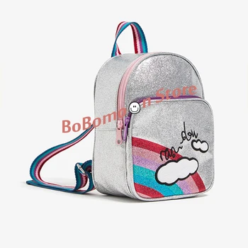 

Spot 2019 Winter BOBOmoon-ZA** Baby Girls Coat Rainbow Clouds Silver Ba*g Little Girl Clothes Boy Jackets Kid Winter Ba*g