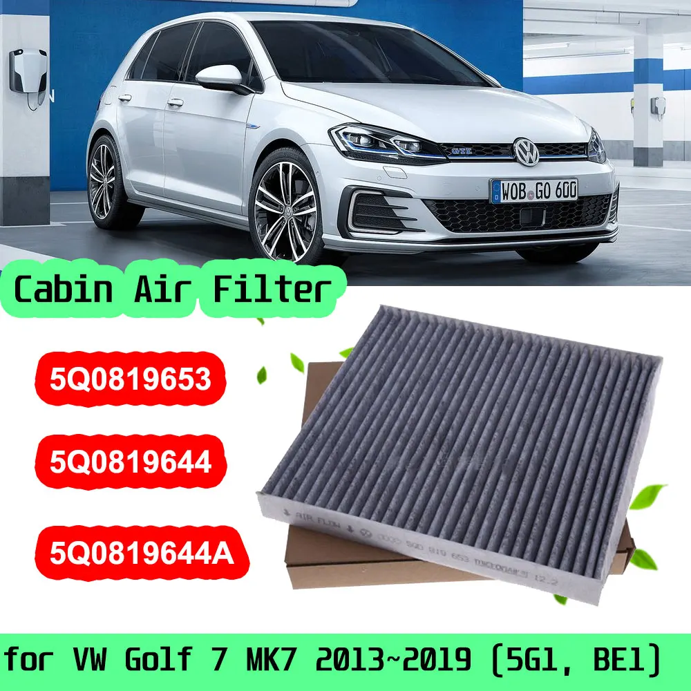 Car Accessories Cabin Air Conditioning Filter For Volkswagen Vw Golf 7