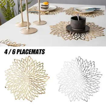 

Irregular PVC Placemat For Dining Table Multifunctional Eco-Friendly Table Coasters Board Kitchen Decoration Accessories