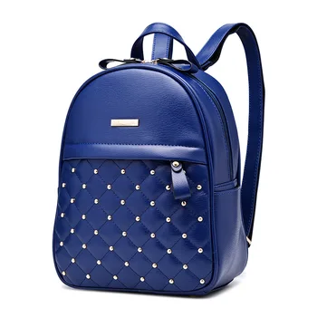 

2020 New Luxury Handbags Women Bags Designer Female Bag Rivet Backpack Fashion College Student Bag Single Shoulder Female Bags