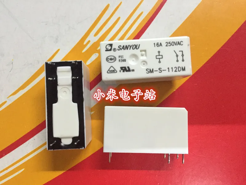 

SM-S-105DM 112DM 124DM три реле friends 6 футов нормально открытый 16A 250V HF115F