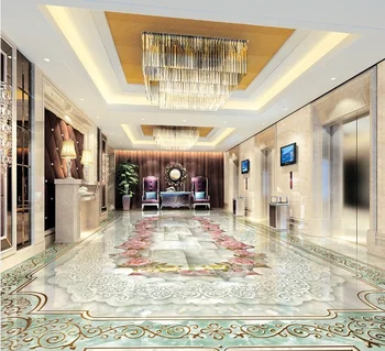 

[Self-Adhesive] 3D Art Pattern Vintage 3321 Floor Wallpaper Mural Wall Print Decal Wall Murals