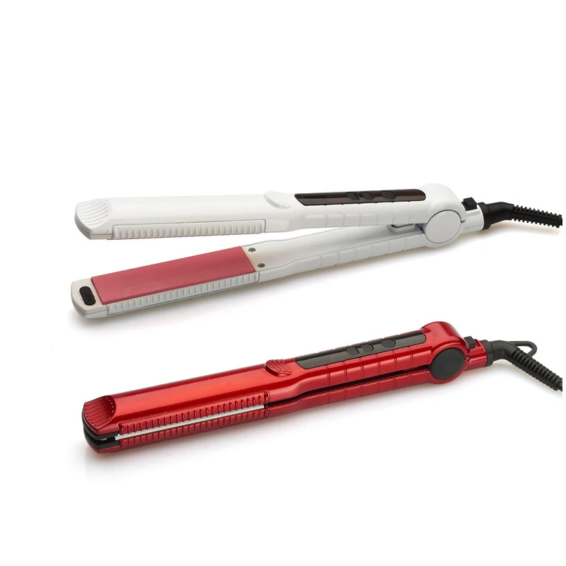 Professional Hair Straightener Change Plate Thermostat Straight Hair Three-in-one Function, Straight Curls, Corn Clips
