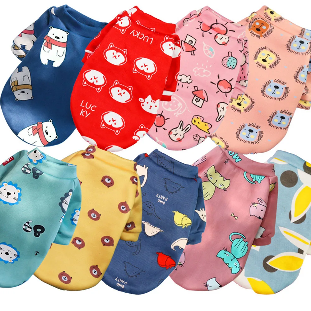 Cartoni Animati T-shirt Cane Di Piccola Taglia Gilet Morbido - Foto 4